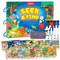 Seek & Find Game Books - Preschool Learning Activity for Toddlers & Kids Ages 3-5, Travel Activities Toys for Road Trip Car Airplane, Busy Book, Birthday Gifts for Girls and Boys Ages 4-8